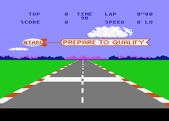 Pole Position screenshot 7 for Vectrex